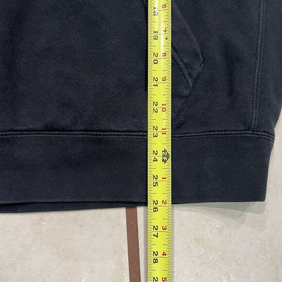 Nike Hoodie Mens Large Sweatshirt Pullover Black Athleisure Streetwear Swoosh - Picture 2 of 11